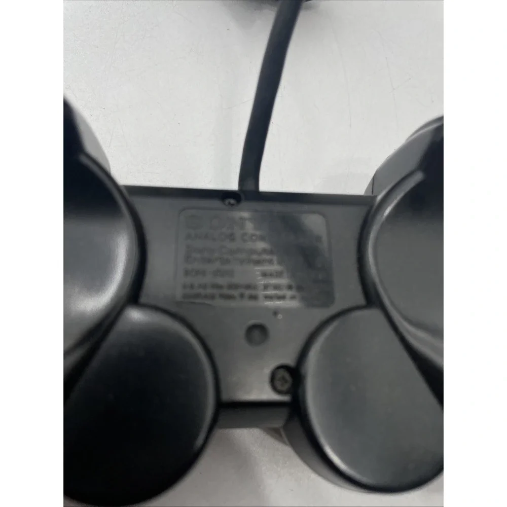 Sony PlayStation 2 Black Wired DualShock 2 Controller SCPH-10010 For PS2 Console